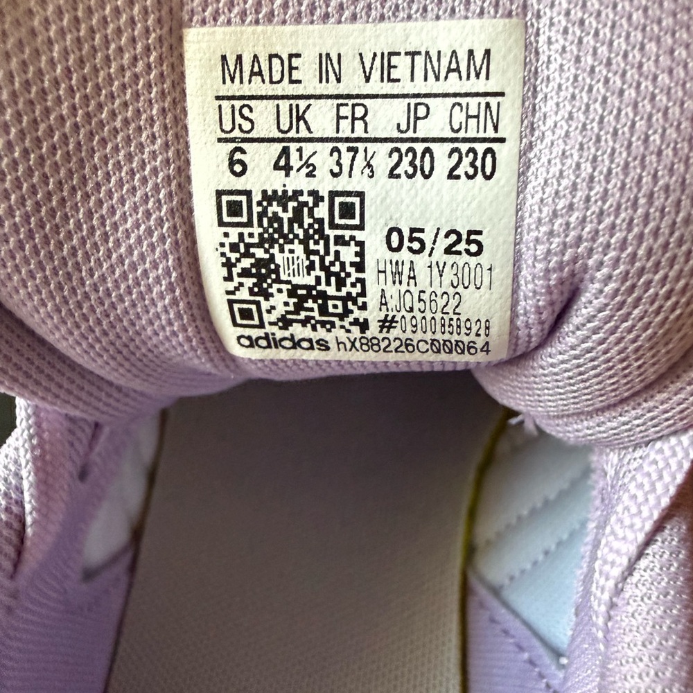 Adidas VL Court Bold Women’s 6 Purple Pink Platform Sneakers JQ5622 NEW - Picture 3 of 9